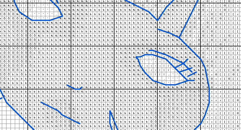 SCHEMA A PUNTO CROCE BOTHY MIRABELLE ADRIFT CROSS STITCH FANTASY DMC DIGITAL DOWNLOAD