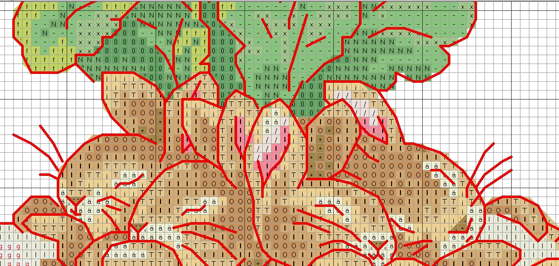 2 Schemi punto croce SAGA PDF XSD ANCHOR sleeping Bunnies e mother bunny cross stitch xsd pattern keeper BEATRIX potter facilmente stampabile