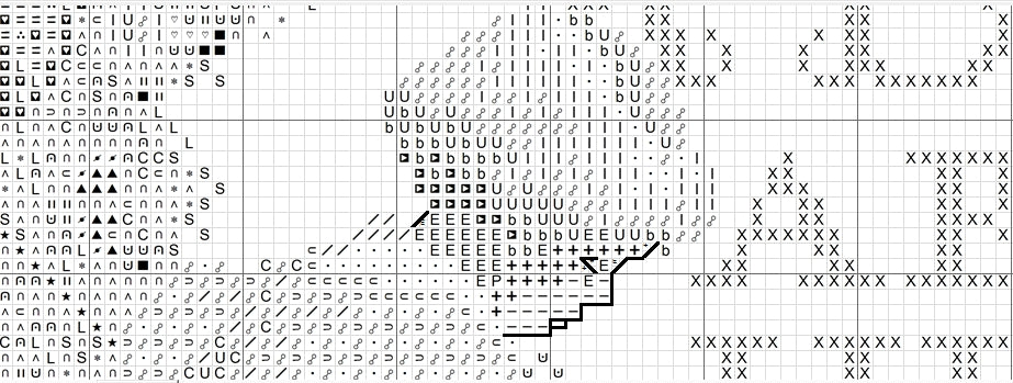Schema punto croce SAGA PDF+ XSD 2 childrens and ALPHABET cross stitch baby SHOWER dmc pattern keeper garden backdrop facile da stampare