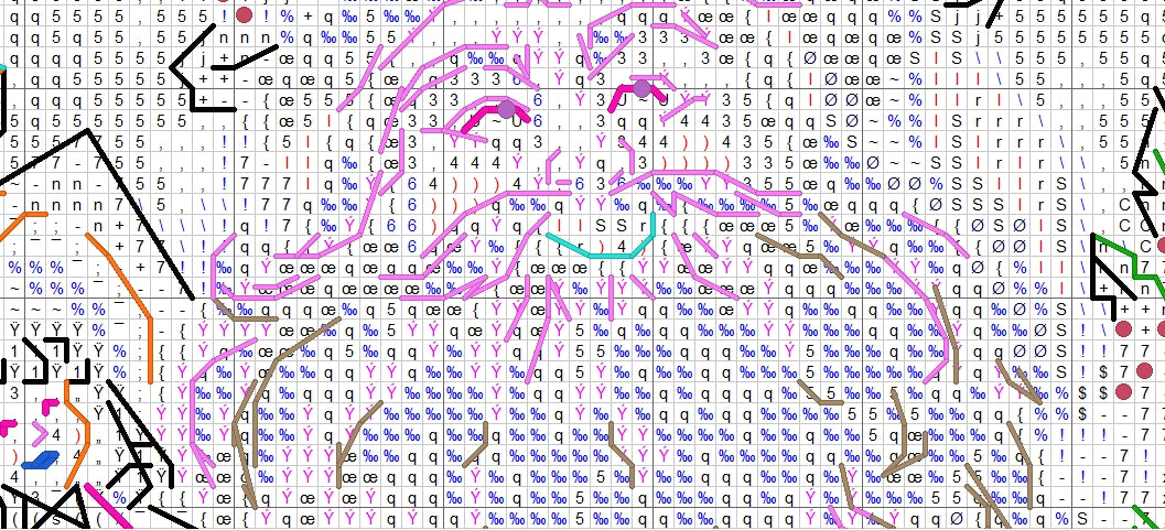 Schema punto croce SAGA PDF + XSD Babbo natale SANTA CLAUS CHRISTMAS PK cross stitch la magia del Natale anchor patterns facile da stampare