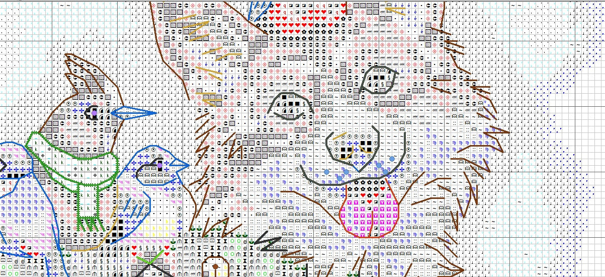 Schema punto croce SAGA pdf + xsd mail for SANTA'S PUPPY cross stitch pattern keeper cucciolo con posta uccellini a natale cute da stampare