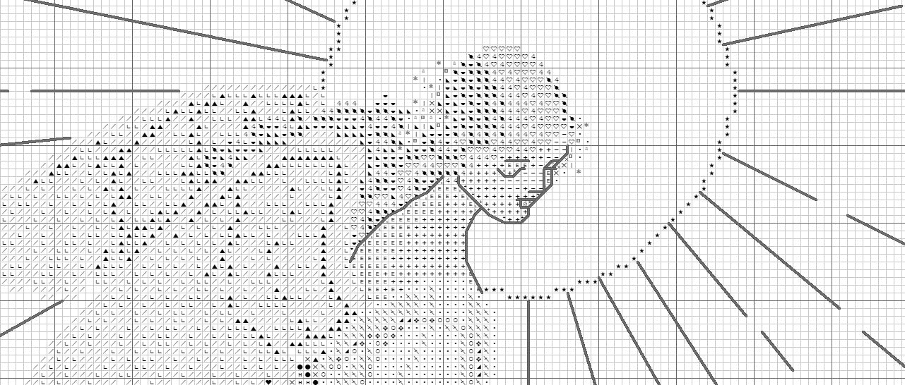 Schema punto croce PDF + pk ANGEL mother cross stitch baby SHOWER bedroom girl neonato dmc nascita birth pattern keeper facile da stampare