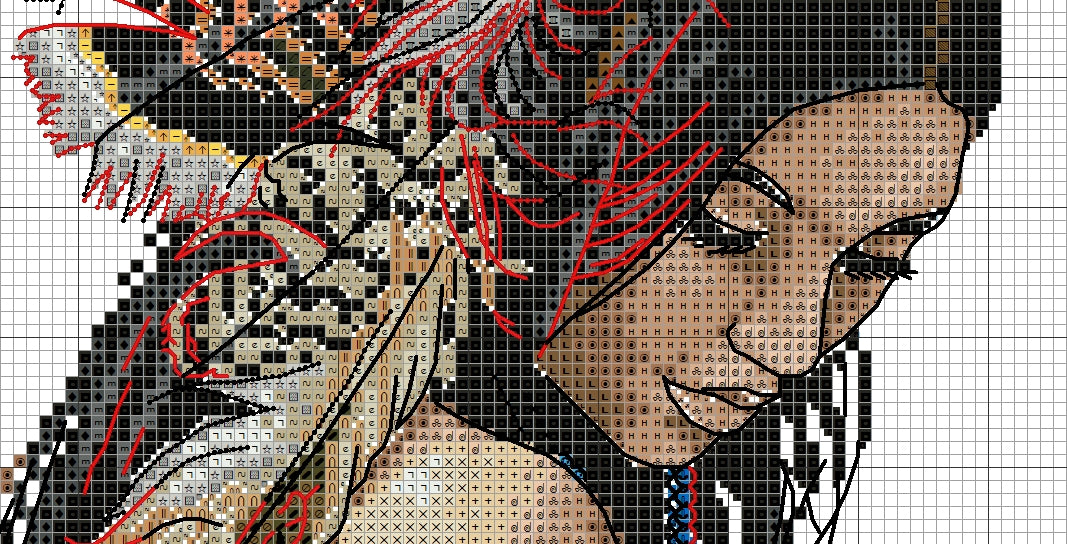 Schema punto croce SAGA + PDF XSD PK SAGA woman INDIANA serenity cross stitch woman nature sensual lady seasons pattern keeper pk xsd facile da stampare