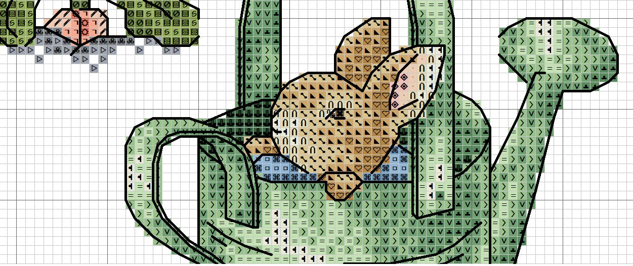 Punto croce SAGA PDF + XSD + PK farm RABBITS PACK 30 cross stitch animals for baby shower neonato nascita cameretta dmc pattern keeper pk facili da stampare
