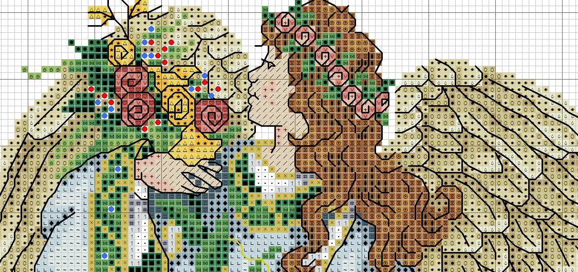 2 Schemi punto croce SAGA PDF + XSD + PK GUARDIAN ANGEL CHRISTMAS night and day cross stitch christmas easter pattern Keeper xsd baby da stampare