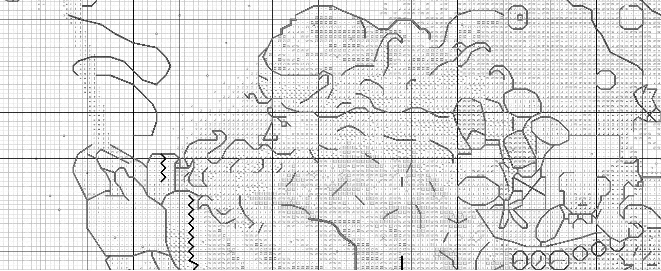 Schema punto croce SAGA PDF + XSD babbo natale SANTA CHRISTMAS cross stitch snowy Nick pattern keeper markup xmas Blue facile da stampare