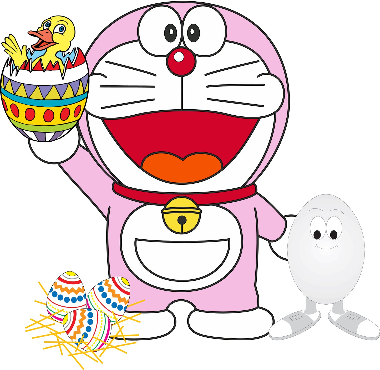 RACCOLTA 42 CLIPART DORAEMON SVG EPS PNG JPEG IMMAGINI VETTORIALI VECTOR FILE