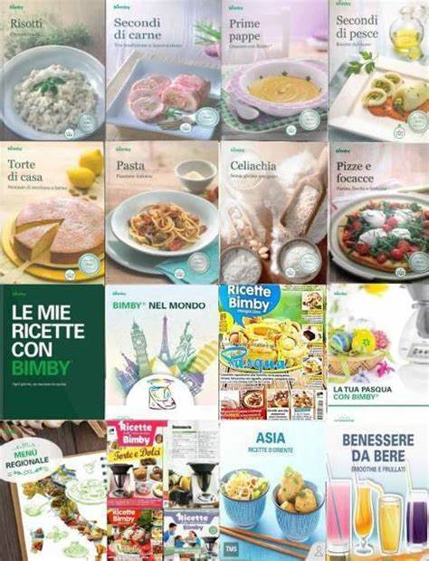 RICETTARI BIMBY TM5 PER IL ROBOT DA CUCINA VINTAGE MEGA RACCOLTA