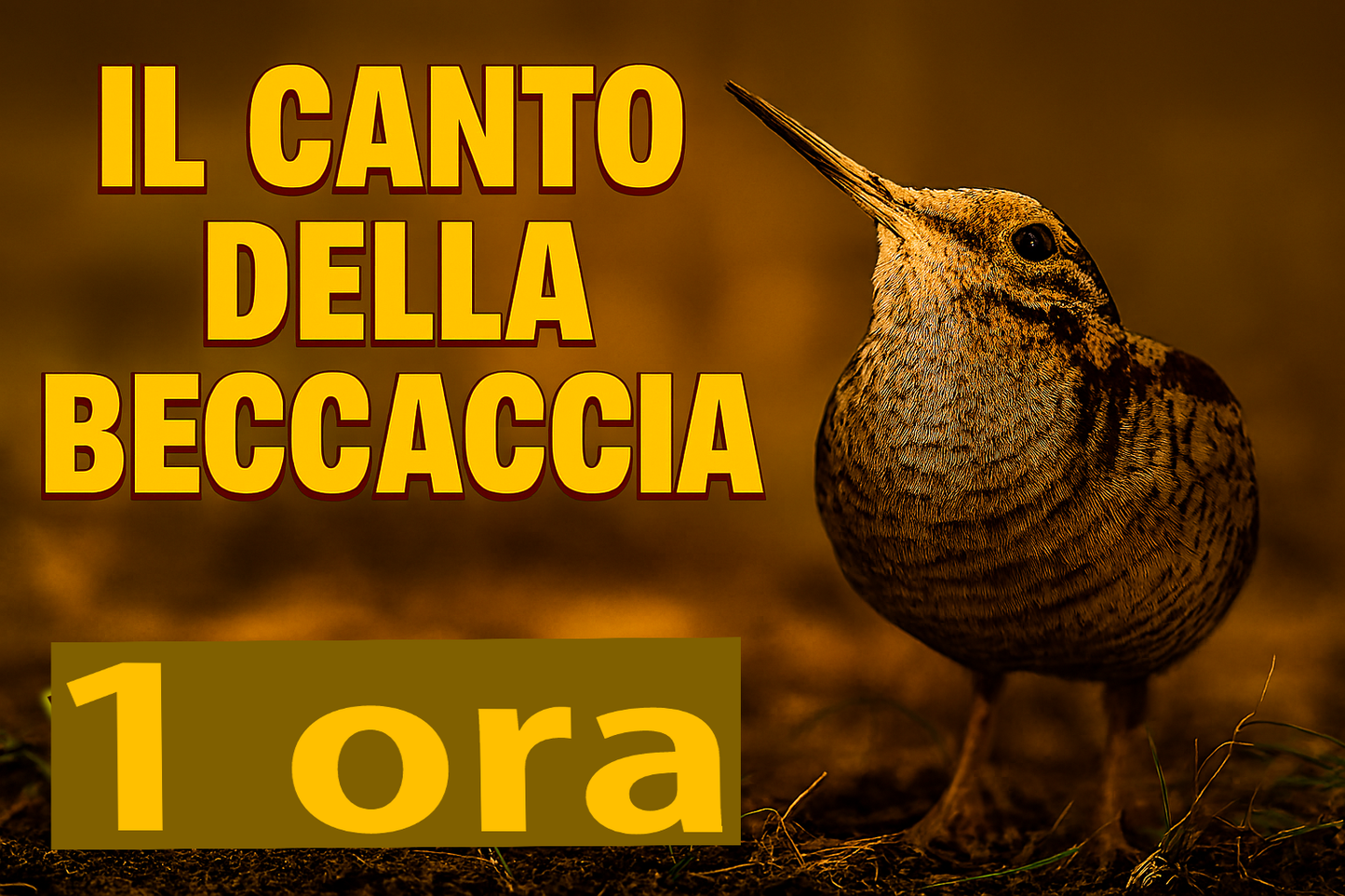 CANTO DELLA BECCACCIA IL FANTASMA DEI BOSCHI 1 ORA IN FORMATO MP3 PRONTO PER IL DOWNLOAD