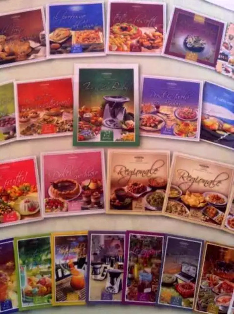 RICETTARI BIMBY TM31 PER IL ROBOT DA CUCINA VINTAGE MEGA RACCOLTA