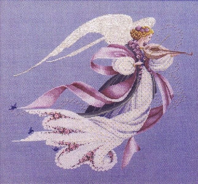 4 Schemi punto croce SAGA PDF + XSD + PK ANGEL WINTER autumn SPRING lady cross stitch seasons woman fantasy pattern keeper pk  natale pasqua facile da stampare