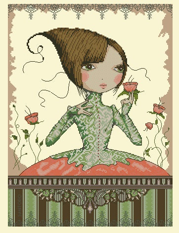 SCHEMA A PUNTO CROCE BOTHY THREADS IF ONLY CROSS STITCH FANTASY DMC DIGITAL DOWNLOAD