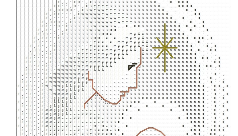 Schema punto croce SAGA PDF XSD NATIVITY SCENE cross stitch CHRISTMAS natale pattern keeper madonna e bambino nascita xmas dmc markup facile da stampare