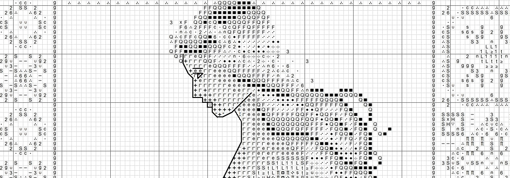 Schema punto croce PDF + PK STAGIONE SUMMER WOMAN cross stitch seasons dmc pattern keeper markup lady goddess estate dama  patterns da stampare
