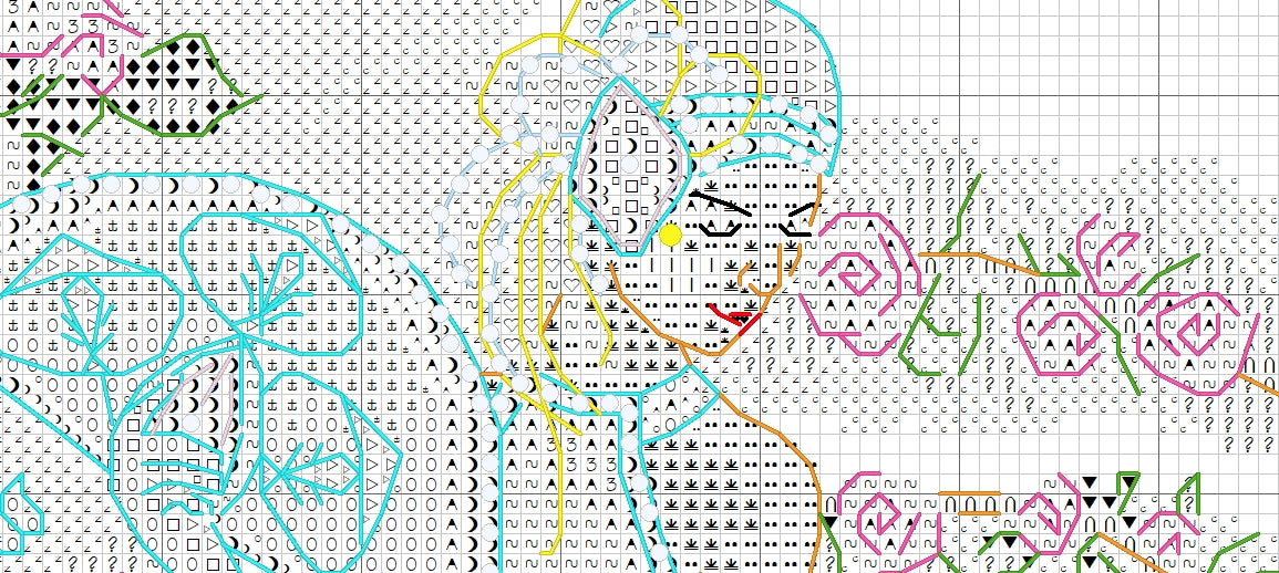 Schema punto croce SAGA PDF XSD art DECO BEAUTY cross stitch beautiful woman from another time dmc pattern keeper saga xsd pk facile da stampare