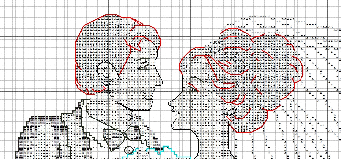 Schema punto croce SAGA PDF XSD WEDDING DAY oggi sposi nozze just MARRIED cross stitch marriage pattern keeper the bride facile da stampare