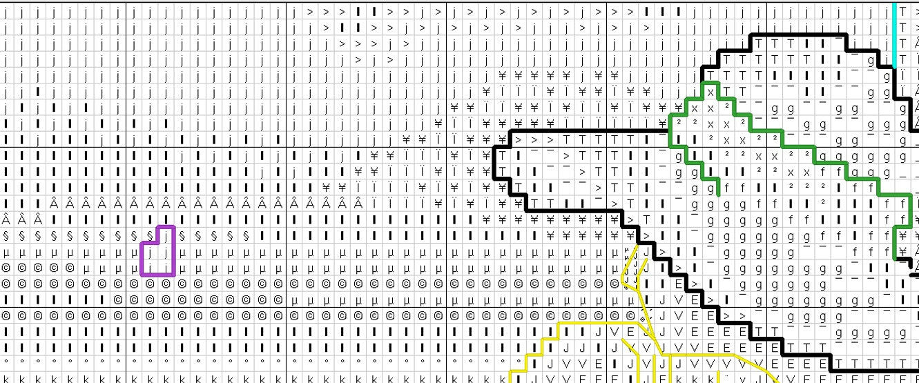 Schema punto croce SAGA PDF + XSD PK DMC SUMMER LANDSCAPE sea woman with hat summer cross stitch lady dmc pattern keeper markup facile da stampare