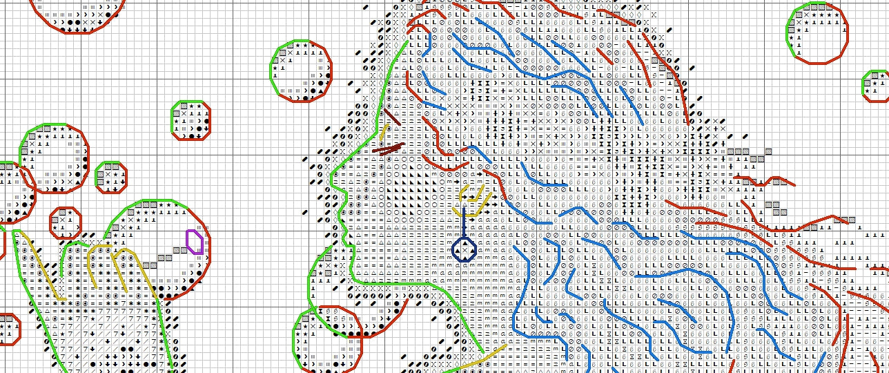 Schema punto croce SAGA PDF + XSD BUBBLES sirena Rossa Red HAIRED MERMAID cross stitch patter keeper mermaid and soap BUBBLES facile da stampare