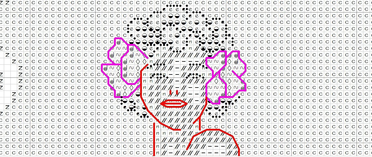 4 Schemi punto croce SAGA PDF + XSD + PK SUMMER WINTER autumn spring lady cross stitch seasons art nouveau dmc pattern keeper facili da stampare