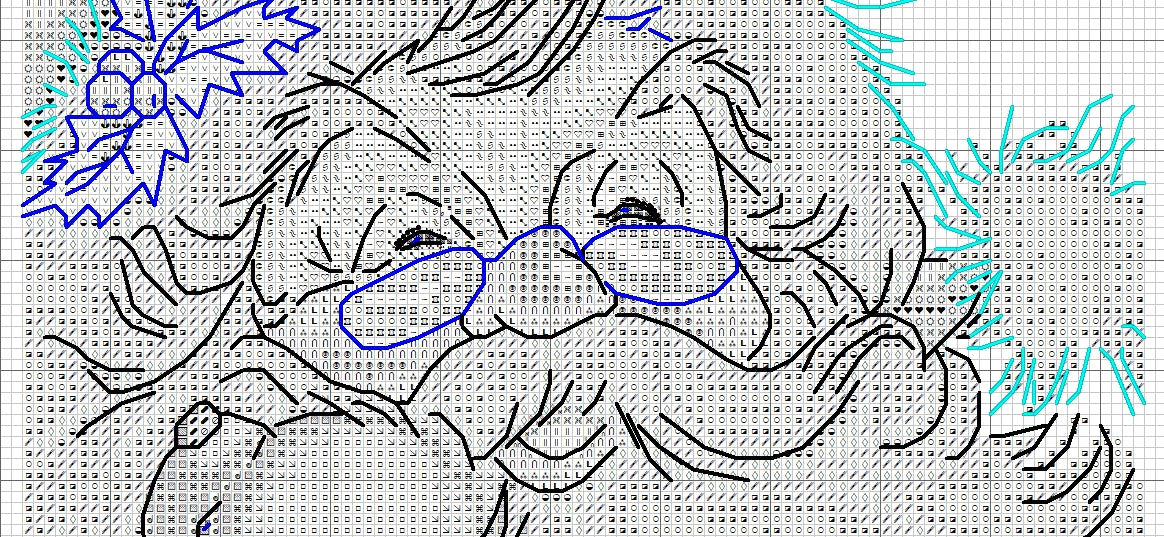 Schema punto croce SAGA PDF + XSD + PK GRAND FATHER FROST and BEAR puppy teddy cross stitch pattern keeper santa claus natale pk xsd facile da stampare