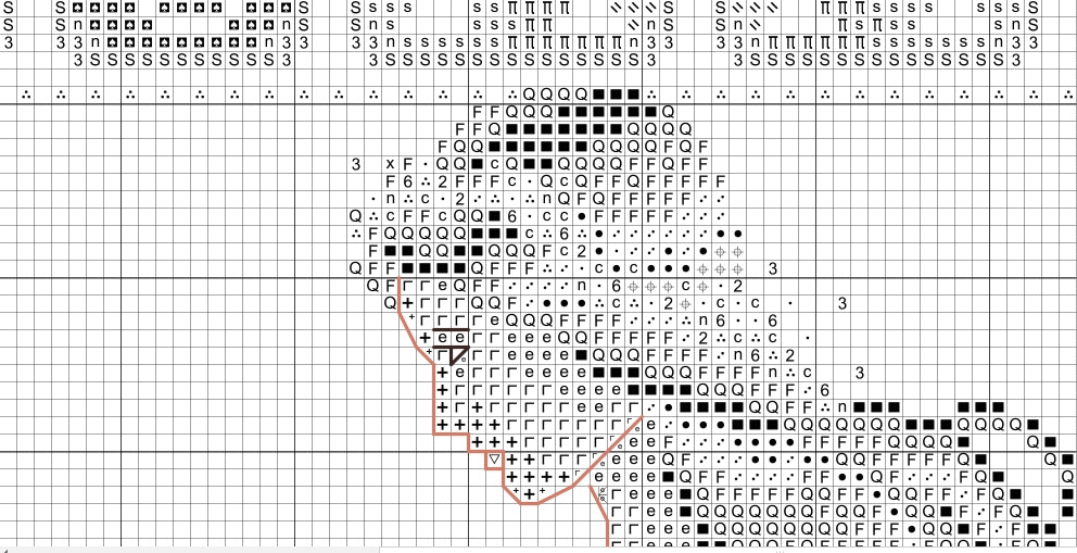 Schema punto croce PDF PK +  PAT SUMMER LADY cross stitch woman flower dama rinascimento seasons medioevo magic night facile da stampare