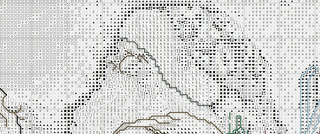 Schema punto croce SAGA PDF + XSD SANTA claus CHRISTMAS cross stitch Spirit night pk dmc pattern keeper wish list xmas facile da stampare