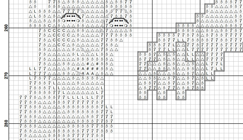 Schema punto croce SAGA PDF + XSD dea FLORA natura the GODDESS of nature cross stitch patterns keeper mother queen pk facile da stampare