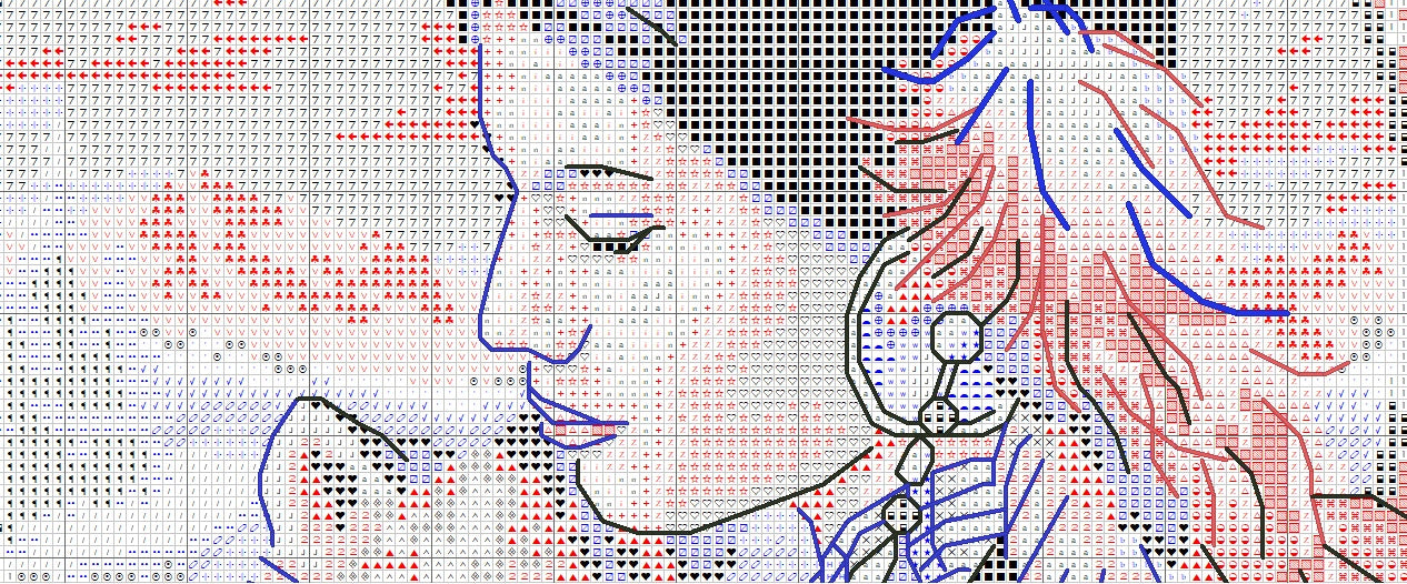 Schema punto croce SAGA + PDF XSD PK SAGA GUARDIAN SPIRIT INDIANA WOLF WOMAN cross stitch woman nature sensual lady seasons pattern keeper pk xsd facile da stampare