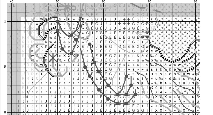 Schema punto croce SAGA PDF + XSD FAIRY moon cross stitch WIND fairy pattern keeper fairy tale woman lady elf fantasy xsd pk facile da stampare