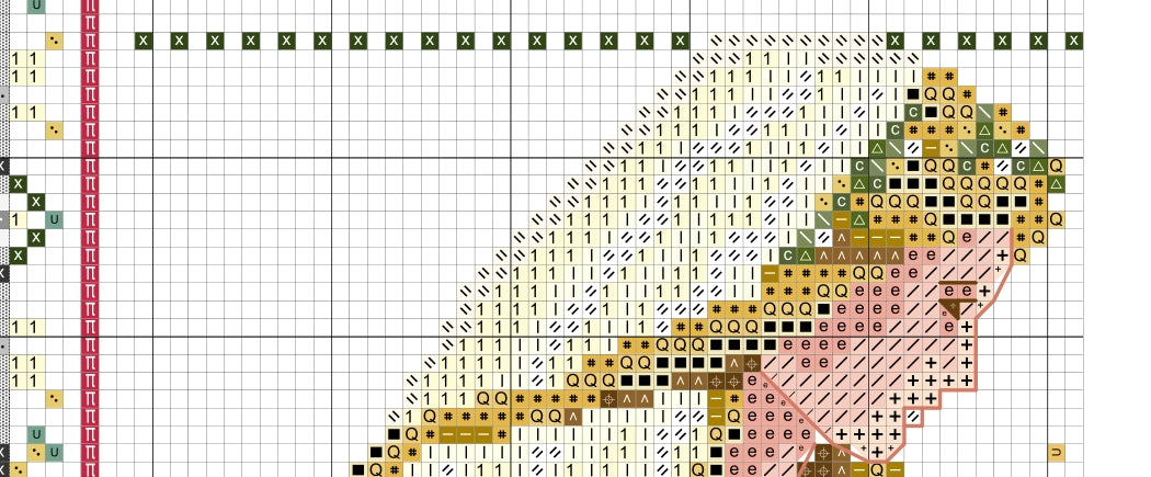 Schema punto croce SAGA PDF XSD CELTIC WHITE CHRISTMAS cross stitch holiday dama bianca bianco natale lady xmas woman facile da stampare dmc patterns