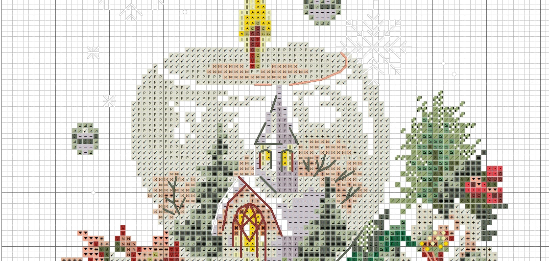 6 Schemi punto croce SAGA PDF + XSD + PK CHRISTMAS ORNAMENT cross sttich stitch bell candle glass dreams pattern keeper dmc facili da stampare