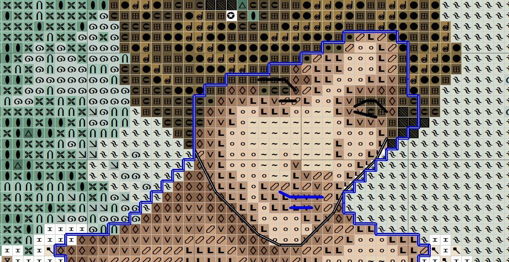 Schema punto croce SAGA PDF XSD the WOMAN and the white SWAN cross stitch TALE dmc patterns facilmente stampabile