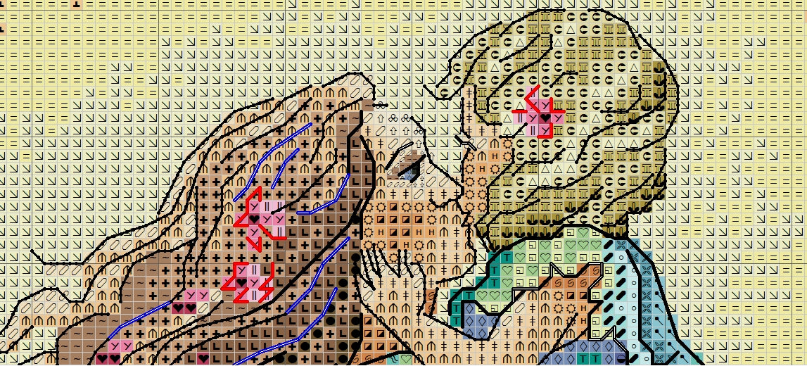 Schema punto croce SAGA PDF XSD cuore di MAMMA Mother's HEARTS cross stitch You are my Sunshine dmc SAGA pattern Keeper xsd pk pdf facile da spampare