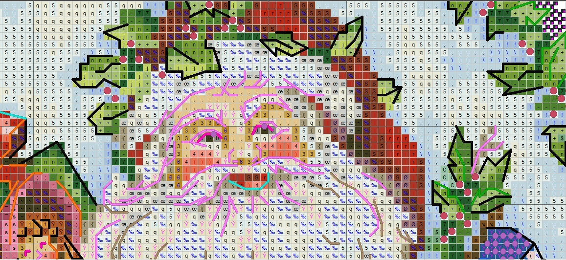 Schema punto croce SAGA PDF + XSD Babbo natale SANTA CLAUS CHRISTMAS PK  cross stitch la magia del Natale anchor patterns facile da stampare