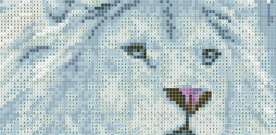 Schema punto croce SAGA PDF + XSD SAGA PK la fata e il leone bianco WHITE LION and the fairy with red cross stitch patterns chart facile da stampare