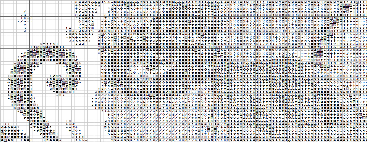 Schema punto croce SAGA + PDF XSD LADY OF MOON LA DONNA DELLA LUNA FACILE DA SCARICARE E STAMPARE