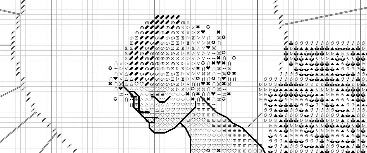Schema punto croce SAGA PDF + XSD + PK my baby ANGEL mother cross stitch eden love girl mercy dmc nascita birth pattern keeper facile da stampare