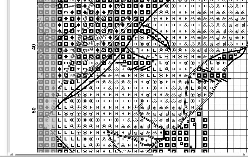 Schema punto croce SAGA + PDF XSD PK SAGA woman INDIANA serenity cross stitch woman nature sensual lady seasons pattern keeper pk xsd facile da stampare