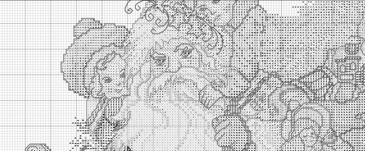 Schema punto croce SAGA pdf + xsd babbo natale SANTA CHRISTMAS cross stitch friends Nick pattern keeper markup xmas Blue facile da stampare