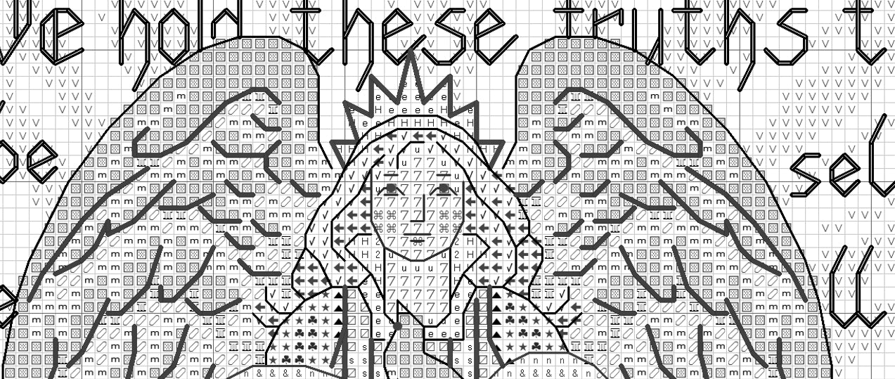 Schema punto croce SAGA PDF XSD protector ANGEL of  AMERICA LIBERTA' cross stitch patterns stampabile