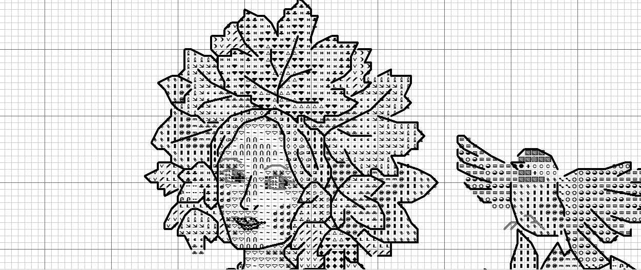 Schema punto croce SAGA pdf + xsd LADY AUTUMN the GODDESS of falling LEAVES cross stitch queen lady autumn Seasons pattern keeper facile da stampare