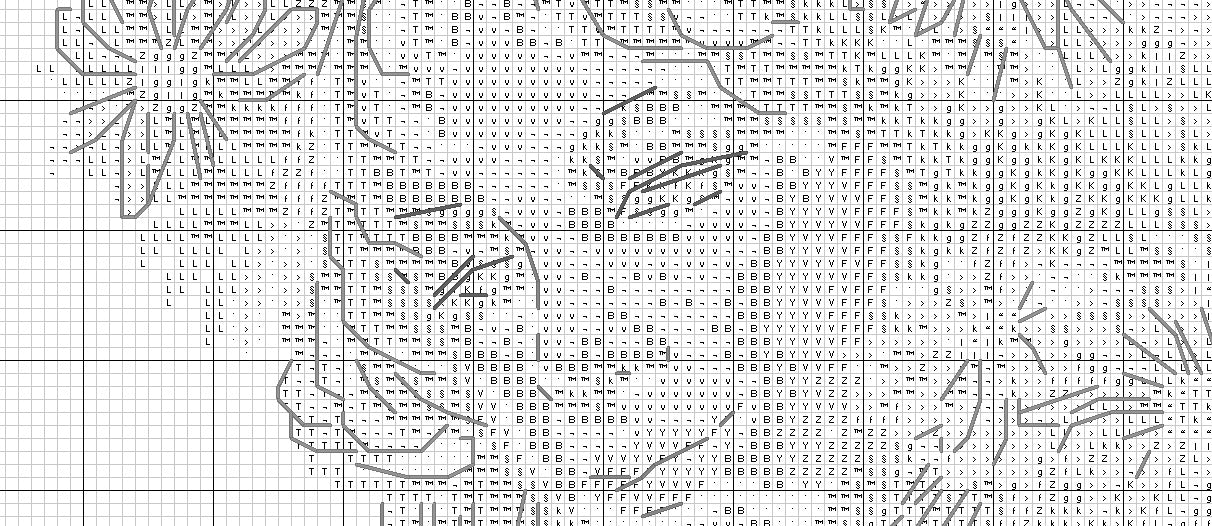 Schema punto croce SAGA PDF + XSD PK MOTHER NATURE baby child and swan cross stitch tribal dmc pattern keeper woman lady facile da stampare