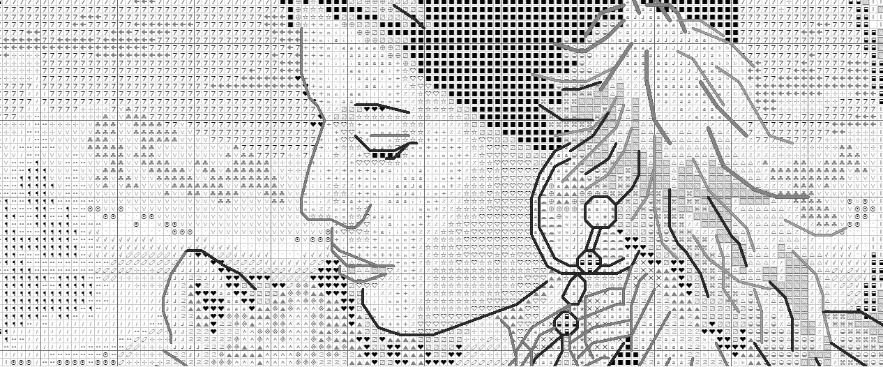 Schema punto croce SAGA + PDF XSD PK SAGA GUARDIAN SPIRIT INDIANA WOLF WOMAN cross stitch woman nature sensual lady seasons pattern keeper pk xsd facile da stampare