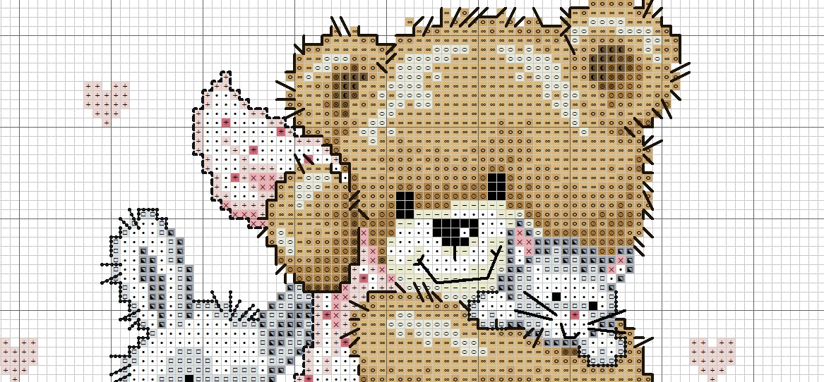 2 Schemi punto croce SAGA PDF + XSD + PK DMC TEDDY BABY SHOWER cross stitch baby shower per bimba bimbo nascita child pattern Keeper pk facili da stampare