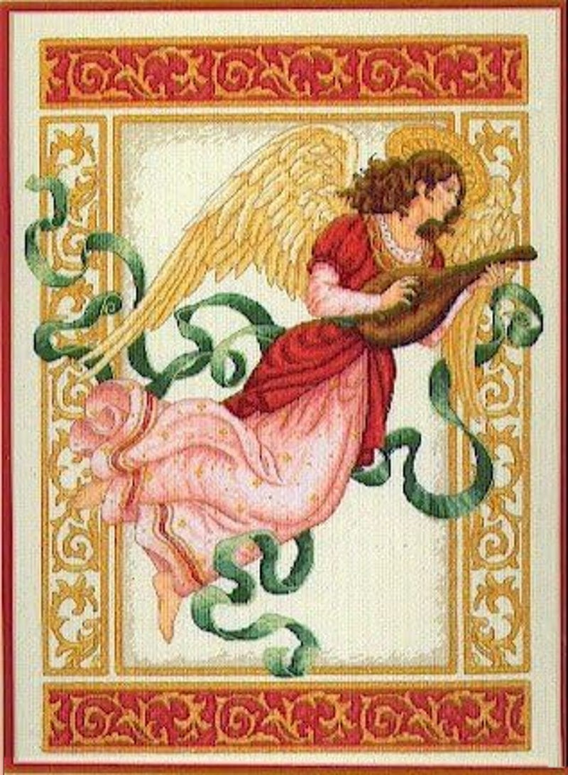Schema punto croce SAGA PDF + XSD + PK Angel CHRISTMAS PEACE cross stitch freedom love waiting for xmas dmc pattern keeper facile da stampare