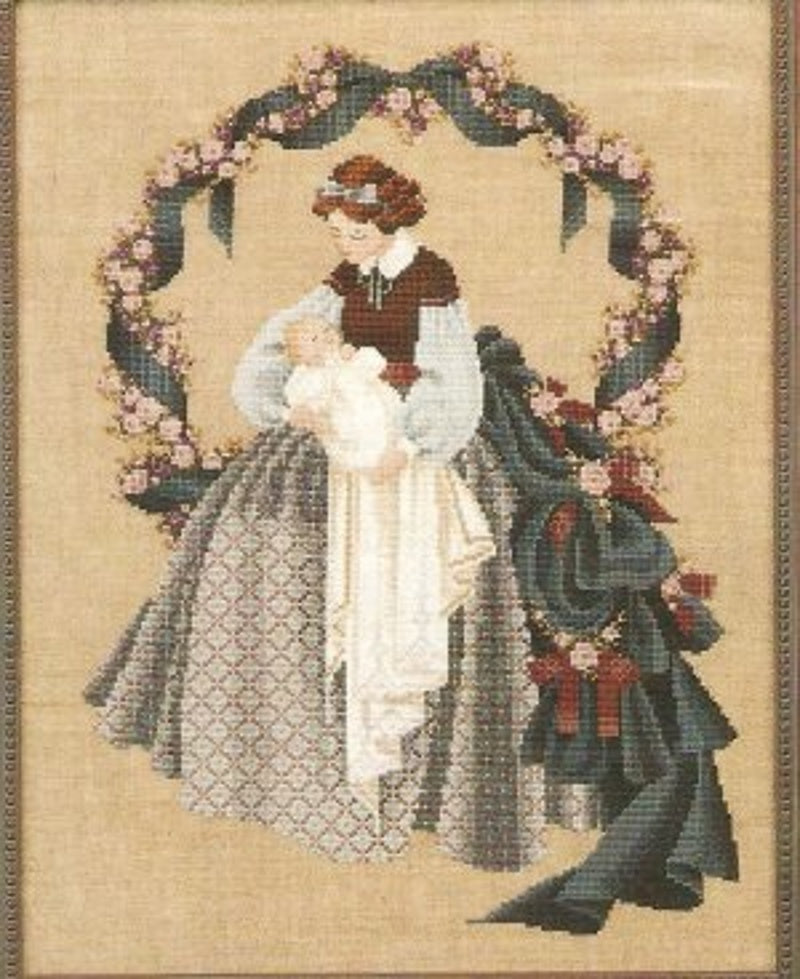 Schema punto croce SAGA PDF + XSD CUORE di MAMMA Mother's heart's cross stitch sweet dreams dmc pattern keeper markup facilmente stampabile