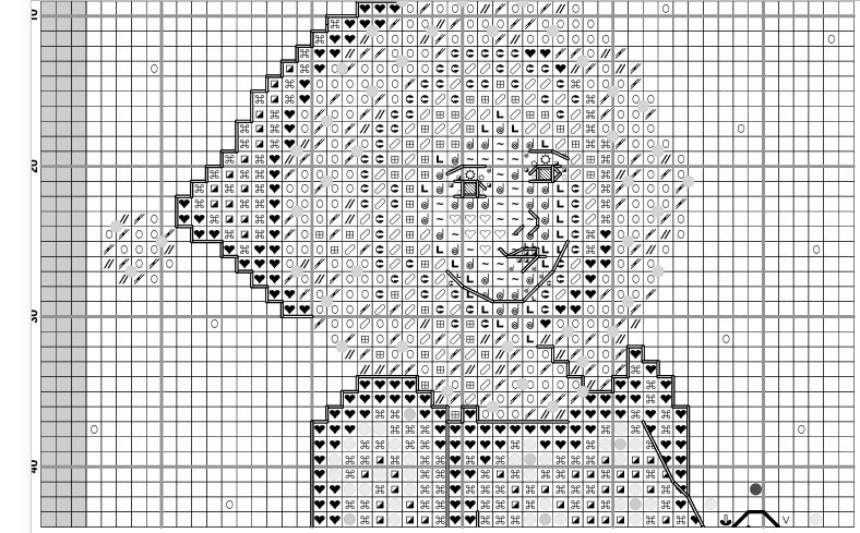 Schema punto croce SAGA PDF XSD VICTORIAN CHRISTMAS LADY cross stitch xmas day dmc saga xsd pattern keeper markup lady holiday facile da stampare