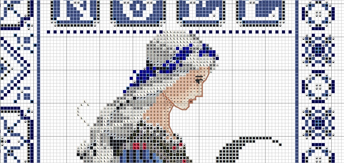 4 Schemi punto croce SAGA PDF + XSD + PK celtic HALLOWEEN CHRISTMAS MOON MARRIED bride winter lady cross stitch seasons woman fantasy da stampare