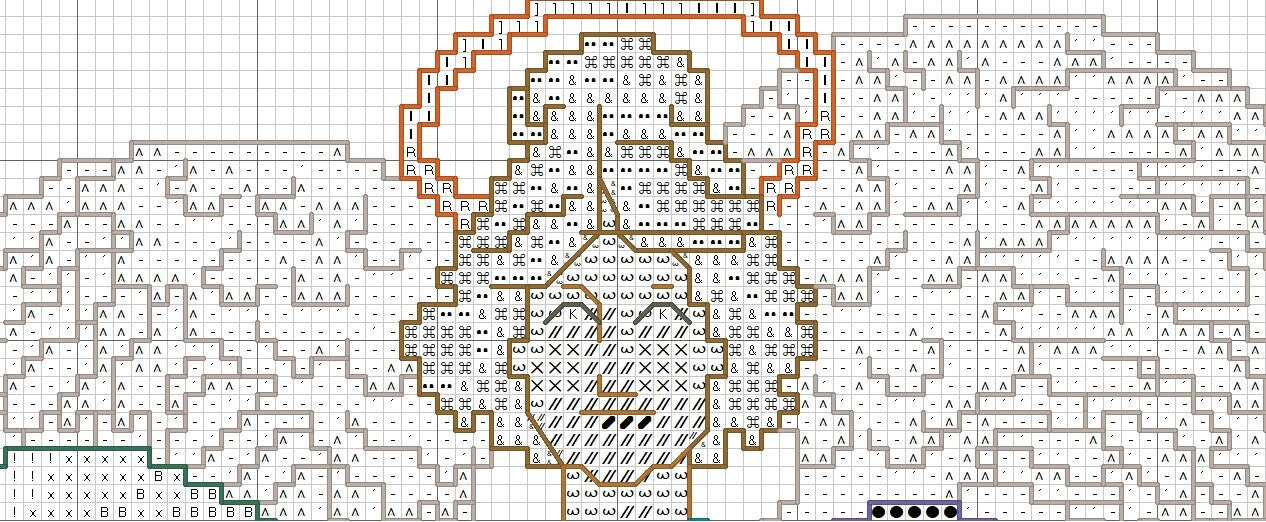 Schema punto croce SAGA PDF XSD ANGELO CUORE di MAMMA cross stitch mother heart patterns gentil creature bimby dmc pattern keeper facile da stampare