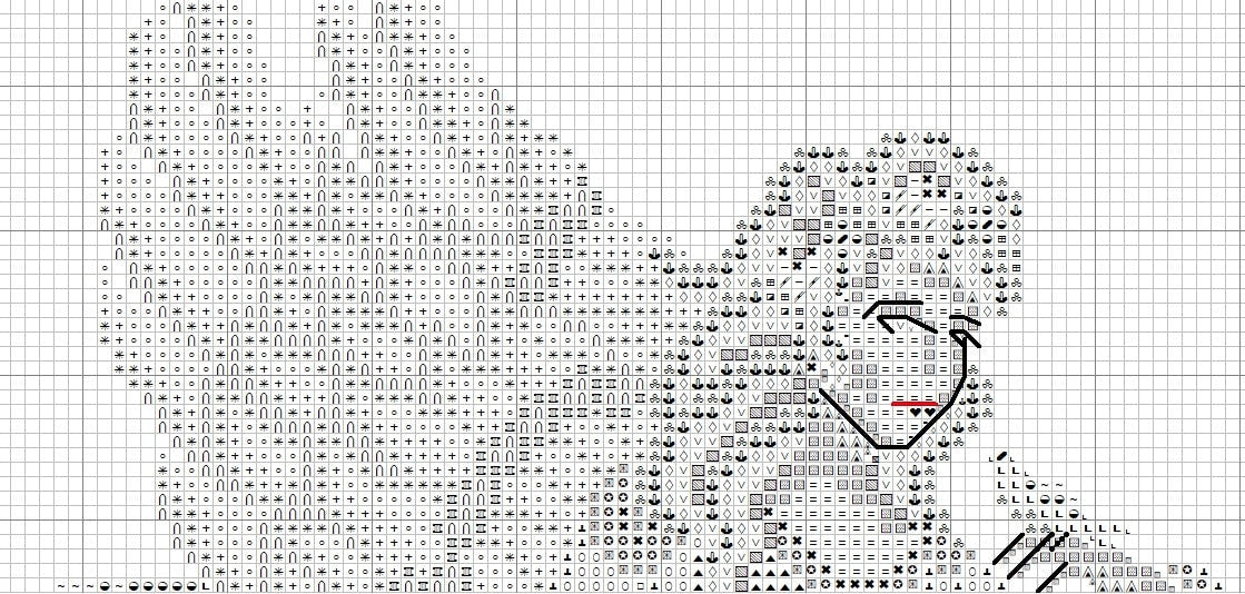 Schema punto croce SAGA PDF XSD FATA di marzo MARCH tulip FAIRY cross stitch red tulip fairy flower woman dmc pattern keeper markup facile da stampare